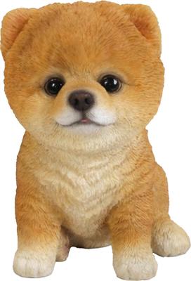 Show full view: Hi-Line Gift Pomeranian Puppy Statue, 6-in slide 2 of 6