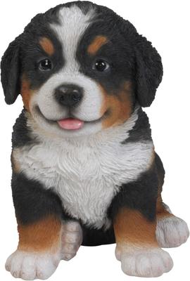 Show full view: Hi-Line Gift Bernese Mountain Dog Puppy Statue, 6.5-in slide 3 of 7