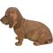 Show in main carousel: Hi-Line Gift Brown Dachshund Sitting Statue, 5.51-in slide 2 of 8
