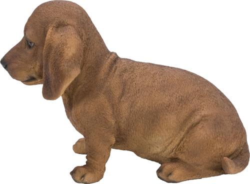 Show full view: Hi-Line Gift Brown Dachshund Sitting Statue, 5.51-in slide 2 of 8