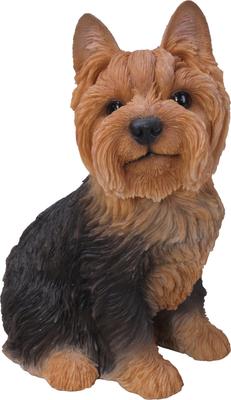 Show full view: Hi-Line Gift Sitting Yorkshire Terrier Statue, 9.25-in slide 2 of 7