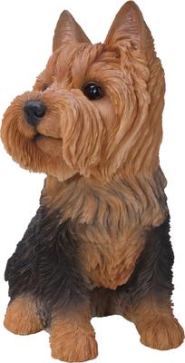 Show full view: Hi-Line Gift Sitting Yorkshire Terrier Statue, 9.25-in slide 3 of 7