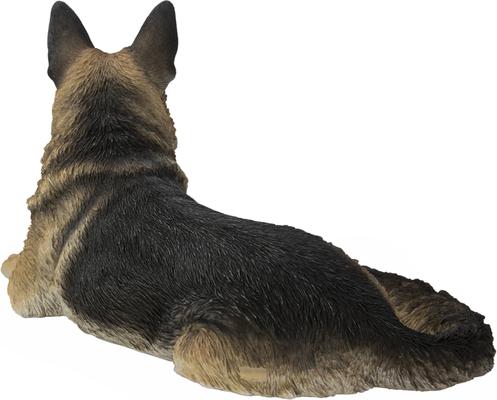 Show full view: Hi-Line Gift Lying Down German Shepherd Statue, 16.14-in slide 4 of 8