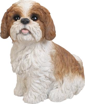 Show full view: Hi-Line Gift Shih Tzu Sitting Statue, 10.63-in slide 2 of 7