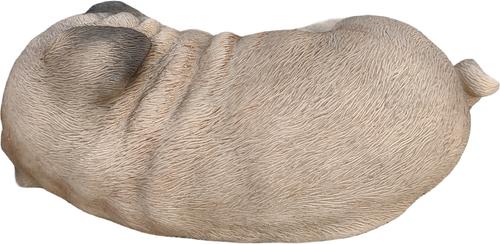 Show full view: Hi-Line Gift Cozy Sleeping Pug Statue slide 5 of 8