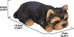 Hi-Line Gift Yorkshire Terrier Puppy Sleeping Statue slide 2 of 7