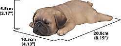 Hi-Line Gift Pug Puppy Sleeping Statue slide 2 of 7