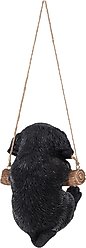 Hi-Line Gift Hanging Black Lab Puppy Statue, 5-in slide 2 of 6