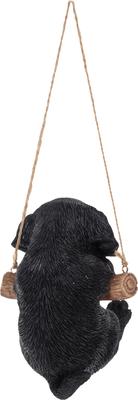Show full view: Hi-Line Gift Hanging Black Lab Puppy Statue, 5-in slide 5 of 6