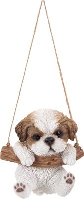 Show full view: Hi-Line Gift Hanging Shih Tzu Puppy Statue, 5.5-in slide 2 of 6