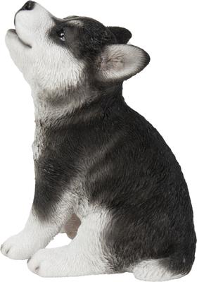 Show full view: Hi-Line Gift Siberian Husky Puppy Howling Statue, 6.81-in slide 2 of 8