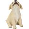 Show in main carousel: Hi-Line Gift Yellow Labrador Puppy Howling Statue, 6.81-in slide 5 of 8