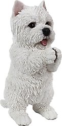 Hi-Line Gift Westie Puppy Playing Statue, 8.5-in slide 2 of 6
