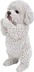 Hi-Line Gift Poodle Puppy Playing Statue, 8.5-in slide 2 of 6