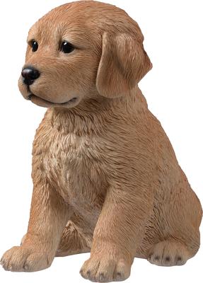 Show full view: Hi-Line Gift Golden Retreiver Puppy Statue, 10.43-in slide 3 of 9