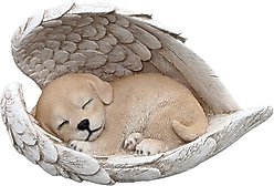 Hi-Line Gift Angel Dog Statue Memorial Figurine, 8-in slide 2 of 7