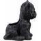 Show in main carousel: Hi-Line Gift White Terrier Flower Planter, Gray, 13.8-in slide 4 of 9