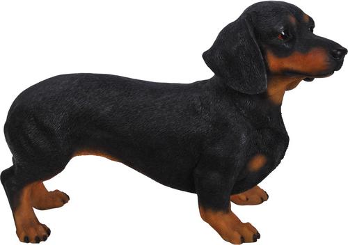 Show full view: Hi-Line Gift Standing Dachshund Statue, 13-in slide 3 of 5