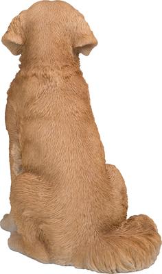 Show full view: Hi-Line Gift Sitting Golden Retriever Statue, 14-in slide 5 of 6