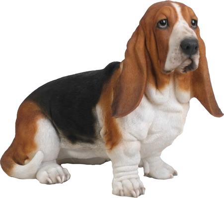 Show full view: Hi-Line Gift Basset Hound Statue, 16-in slide 4 of 5