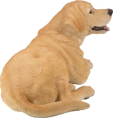 Show full view: Hi-Line Gift Yellow Labrador Retriever Lying Down Statue, 14.29-in slide 3 of 7