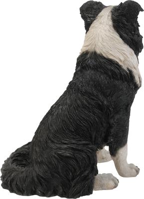 Show full view: Hi-Line Gift Border Collie Sitting Statue, 19.88-in slide 5 of 7