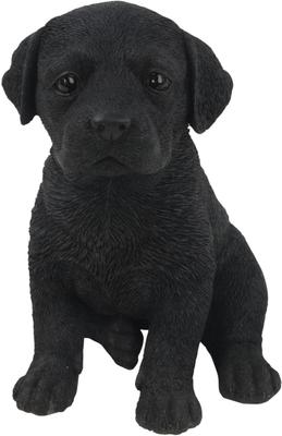 Show full view: Hi-Line Gift Black Labrador Puppy Statue slide 2 of 6