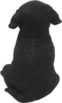 Show full view: Hi-Line Gift Black Labrador Puppy Statue slide 5 of 6