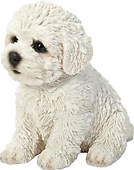 Hi-Line Gift Bichon Frise Puppy Statue, 6-in slide 2 of 6