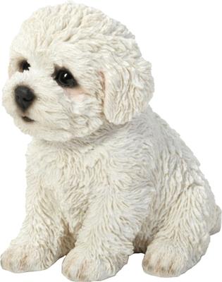 Show full view: Hi-Line Gift Bichon Frise Puppy Statue, 6-in slide 5 of 7