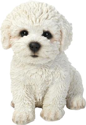 Show full view: Hi-Line Gift Bichon Frise Puppy Statue, 6-in slide 3 of 7