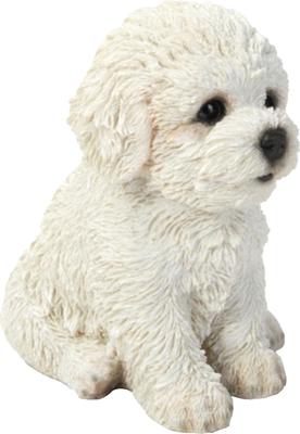 Show full view: Hi-Line Gift Bichon Frise Puppy Statue, 6-in slide 4 of 7