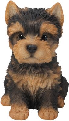 Show full view: Hi-Line Gift Yorkshire Terrier Puppy Statue, 6.5-in slide 3 of 6