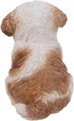 Show full view: Hi-Line Gift Shih Tzu Puppy Statue, Brown & White, 6.5-in slide 6 of 6