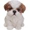 Show in main carousel: Hi-Line Gift Shih Tzu Puppy Statue, Brown & White, 6.5-in slide 3 of 6