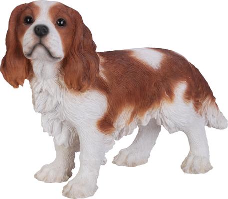 Show full view: Hi-Line Gift King Charles Spaniel Standing Statue, 12.2-in slide 2 of 6