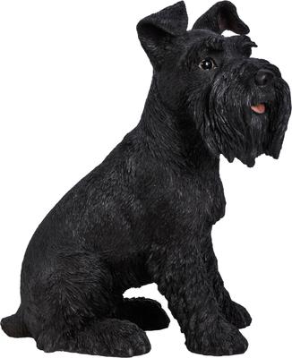Show full view: Hi-Line Gift Schnauzer Statue, Black, 13-in slide 3 of 6