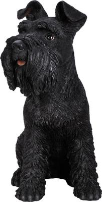 Show full view: Hi-Line Gift Schnauzer Statue, Black, 13-in slide 4 of 6