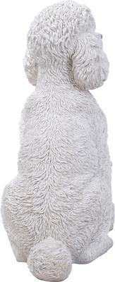 Show full view: Hi-Line Gift White Poodle Sitting, 19-in slide 3 of 5