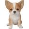 Show in main carousel: Hi-Line Gift Chihuahua Puppy Statue, Brown & White, 6.5-in slide 2 of 6