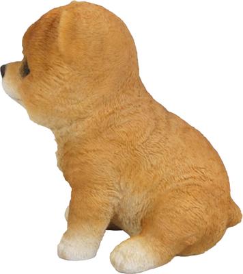 Show full view: Hi-Line Gift Pomeranian Puppy Statue, 6-in slide 5 of 6