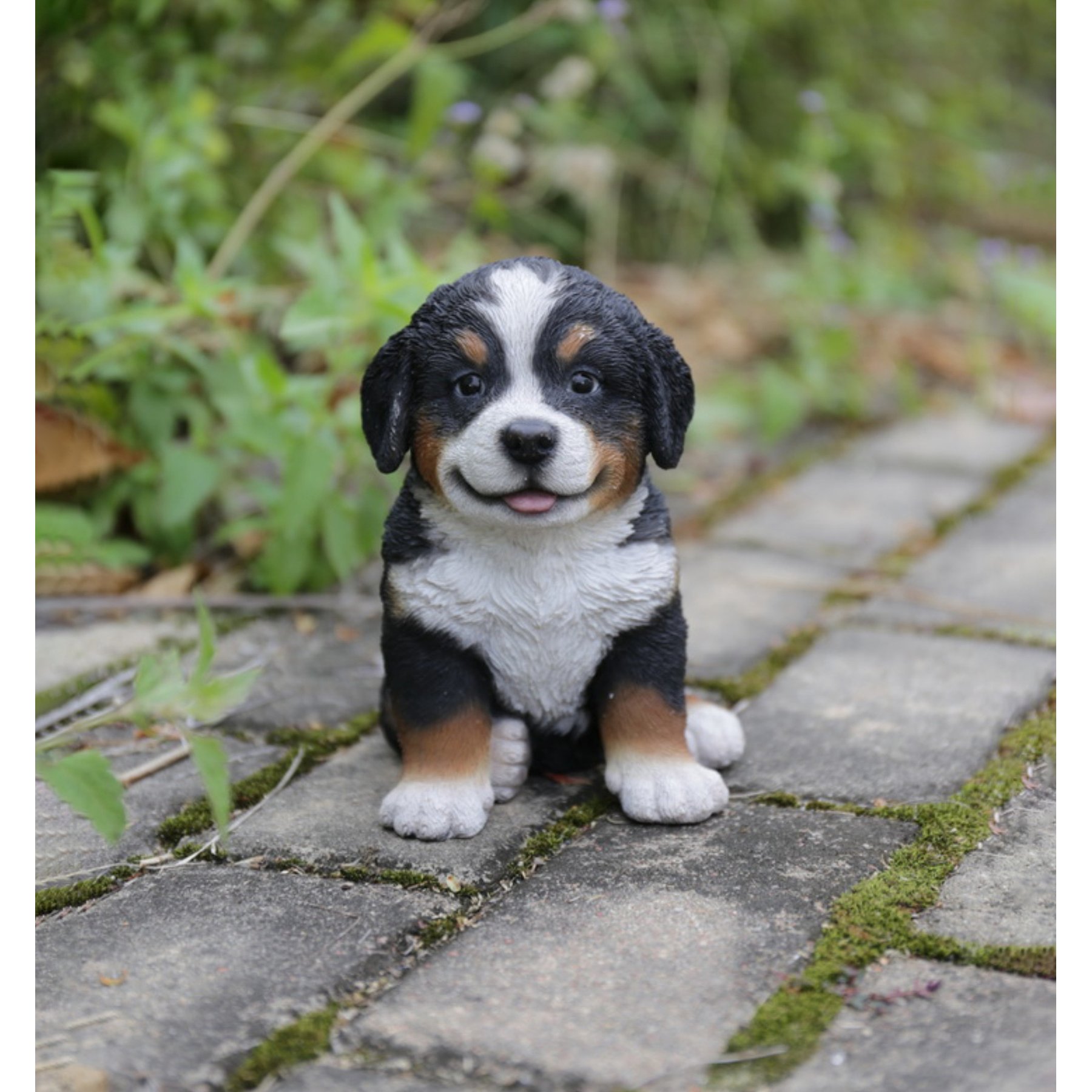 Hi-Line Gift Bernese Mountain Dog Puppy Statue, 6.5-in