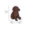 Show in main carousel: Hi-Line Gift Chocolate Labrador Puppy Statue, 6.5-in slide 6 of 6