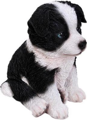 Show full view: Hi-Line Gift Border Collie Puppy Statue, 6.75-in slide 6 of 7