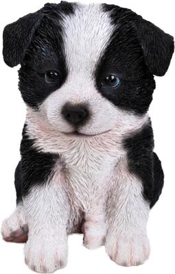 Show full view: Hi-Line Gift Border Collie Puppy Statue, 6.75-in slide 4 of 7