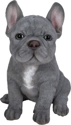 Show full view: Hi-Line Gift Blue French Bulldog Puppy Sitting Statue, 6.3-in slide 2 of 10