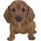 Show in main carousel: Hi-Line Gift Brown Dachshund Sitting Statue, 5.51-in slide 3 of 8