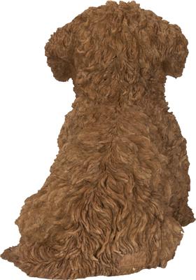 Show full view: Hi-Line Gift Baby Cavapoo Statue, Chocolate, 5.91-in slide 4 of 8