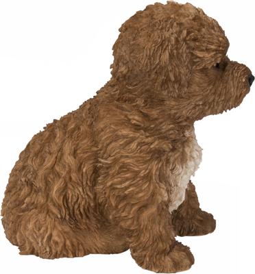 Show full view: Hi-Line Gift Baby Cavapoo Statue, Chocolate, 5.91-in slide 5 of 8