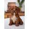 Show in main carousel: Hi-Line Gift Baby Cavapoo Statue, Chocolate, 5.91-in slide 1 of 8
